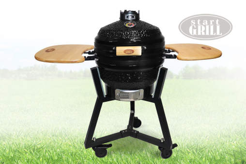Керамический гриль-барбекю Start Grill 16 дюйма (39,8 см) Керамический гриль-барбекю Start Grill 16 дюйма (39,8 см)