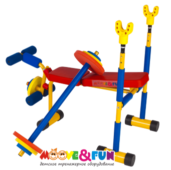Скамья для жима со штангой Moove&Fun SH-06 Скамья для жима со штангой Moove&Fun SH-06