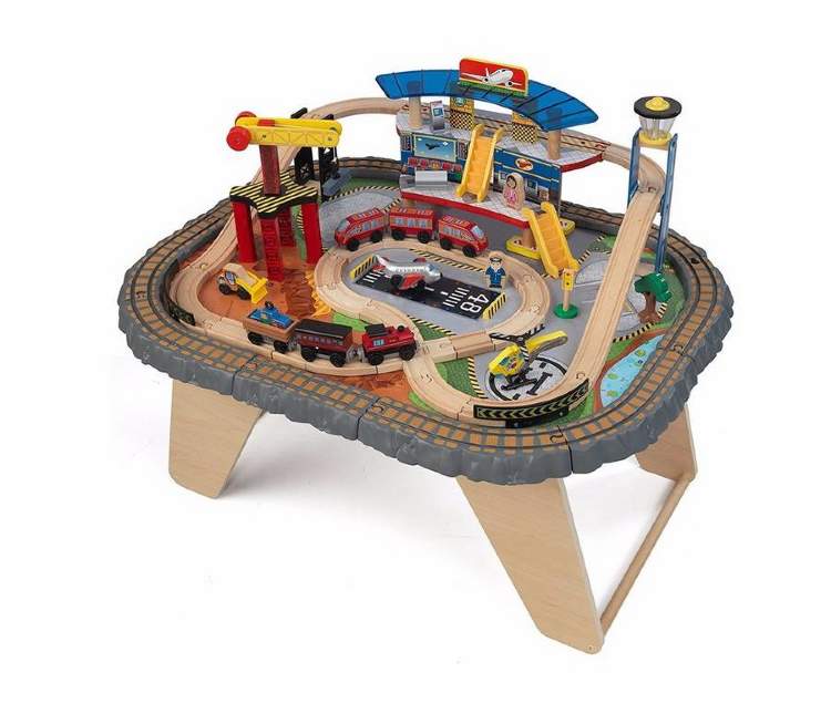Деревянная железная дорога KidKraft Транспортный хаб арт. 17564