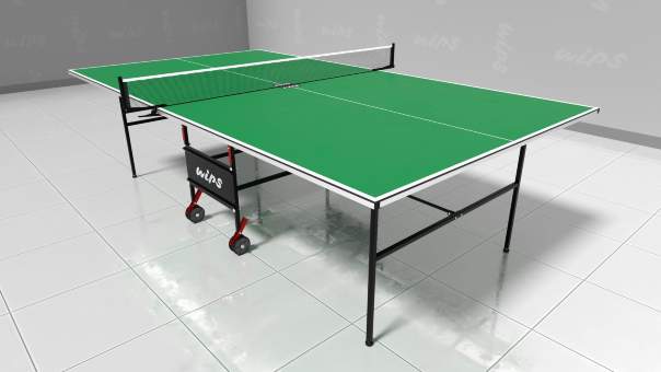 Всепогодный теннисный стол Wips Roller Outdoor Composite G-6 зеленый Всепогодный теннисный стол Wips Roller Outdoor Composite G-6 зеленый
