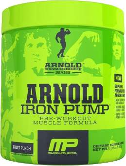 Musclepharm Iron Pump Arnold Series 180 гр / 30 порций Musclepharm Iron Pump Arnold Series 180 гр / 30 порций