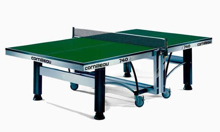 Теннисный стол профессиональный Cornilleau Competition 740 ITTF зеленый